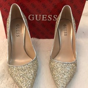 Brand new Guess Glitter pumps